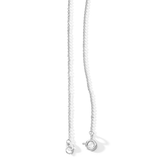 1.0mm Diamond-Cut Cable Chain Necklace in Solid 10K Gold