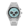 Thumbnail Image 1 of Men’s Citizen Eco-Drive® Zenshin Chrono Super Titanium™ Watch with Blue Dial (Model: CA4610-85M)