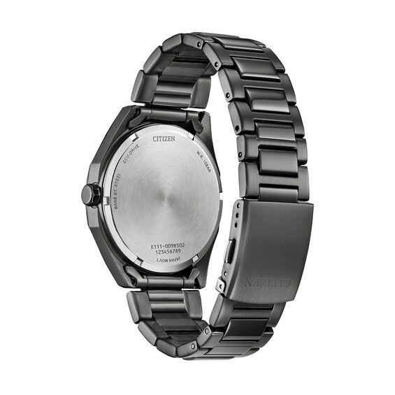 Men's Citizen Eco-DriveÂ® Weekender Grey IP Watch with Grey Dial (Model: Bm7637-81H)