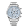 Thumbnail Image 1 of Men's Citizen Eco-Drive® Sport Luxury Chronograph Watch with Sky Blue Dial (Model: AT8260-51M)