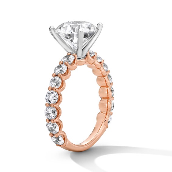 1-1/2 CT. T.w. Diamond Semi Mount in 14K Rose Gold