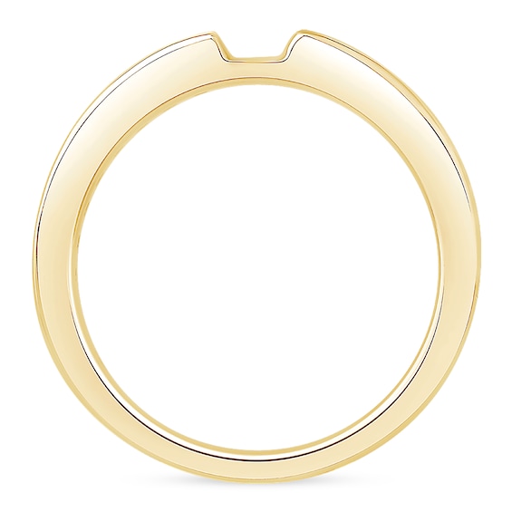 3/8 CT. T.w. Diamond Channel-Set Shank Semi Mount in 14K Gold