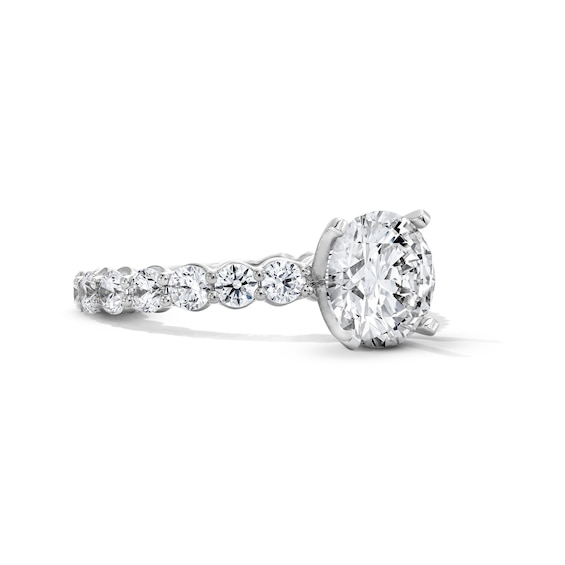 1-1/2 CT. T.w. Certified Lab-Grown Diamond Semi Mount in 14K White Gold (F/Vs2)