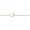 Thumbnail Image 2 of 1 CT. T.W. Multi-Diamond Alternating Necklace in 10K Gold - 17”
