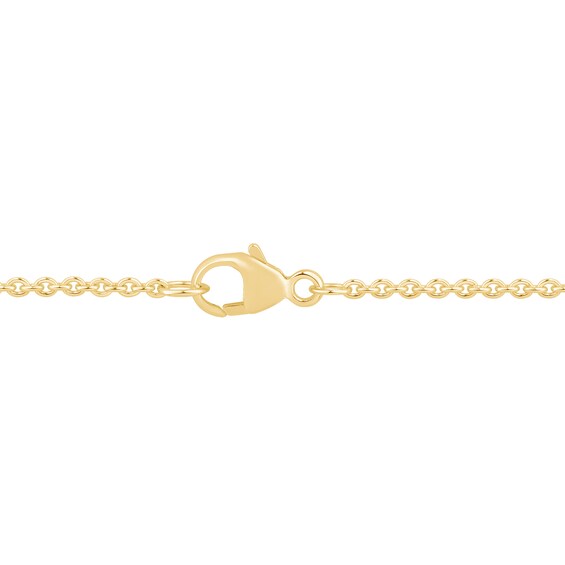 1 CT. T.w. Multi-Diamond Alternating Necklace in 10K Gold - 17”