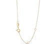 Thumbnail Image 6 of 1/2 CT. T.W. Certified Lab-Grown Diamond Three Stone Necklace in 14K Gold (F/SI2)