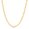 Thumbnail Image 2 of 2.75mm Diamond-Cut Round Rope Chain Necklace in Hollow 14K Gold - 24”