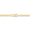 Thumbnail Image 3 of 2.75mm Diamond-Cut Round Rope Chain Necklace in Hollow 14K Gold - 24”