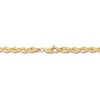 Thumbnail Image 3 of 3.75mm Diamond-Cut Round Rope Chain Necklace in Hollow 14K Gold - 22”