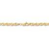 Thumbnail Image 4 of 3.75mm Diamond-Cut Round Rope Chain Necklace in Hollow 14K Gold - 28”
