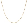 Thumbnail Image 1 of 1.8mm Diamond-Cut Round Rope Chain Necklace in Hollow 14K Gold - 16”