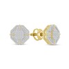 Thumbnail Image 1 of 1/3 CT. T.W. Diamond Octagon Stud Earrings in 10K Gold