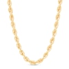 Thumbnail Image 2 of 4.5mm Diamond-Cut Round Rope Chain Necklace in Hollow 14K Gold - 24”