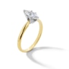 Thumbnail Image 3 of 1/2 CT. Marquise-Cut Diamond Solitaire Engagement Ring in 14K Gold (I/I2)