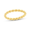 Thumbnail Image 1 of Rope-Textured Twist Ring in 14K Gold