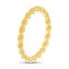 Thumbnail Image 2 of Rope-Textured Twist Ring in 14K Gold