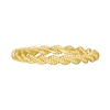 Thumbnail Image 3 of Rope-Textured Twist Ring in 14K Gold