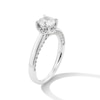 Thumbnail Image 3 of 1-1/2 CT. T.W. Certified Lab-Grown Diamond Frame Engagement Ring in 14K White Gold (F/VS2)