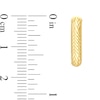Thumbnail Image 2 of Diamond-Cut U-Shaped Huggie Hoop Earrings in 14K Gold