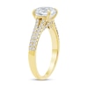 Thumbnail Image 2 of 2-1/3 CT. T.W. Certified Lab-Grown Diamond Split Shank Engagement Ring in 14K Gold (I/SI2)