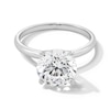 Thumbnail Image 1 of 3 CT. Certified Lab-Grown Diamond Solitaire Engagement Ring in 14K White Gold (F/VS2)