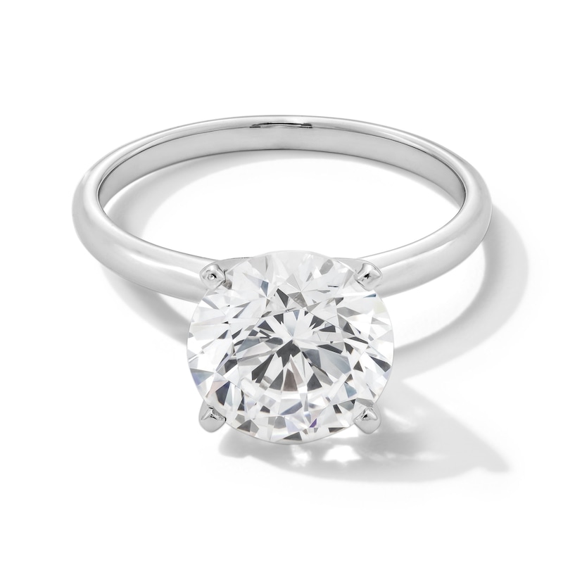 Main Image 1 of 3 CT. Certified Lab-Grown Diamond Solitaire Engagement Ring in 14K White Gold (F/VS2)