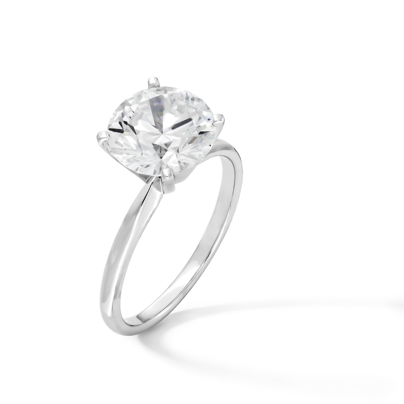 Main Image 3 of 3 CT. Certified Lab-Grown Diamond Solitaire Engagement Ring in 14K White Gold (F/VS2)