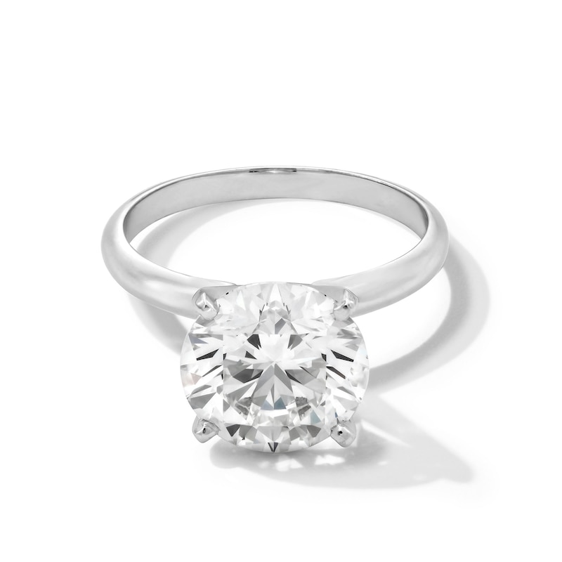 Main Image 1 of 4 CT. Certified Lab-Grown Diamond Solitaire Engagement Ring in 14K White Gold (F/VS2)