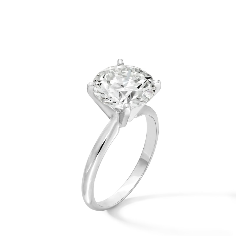 Main Image 3 of 4 CT. Certified Lab-Grown Diamond Solitaire Engagement Ring in 14K White Gold (F/VS2)