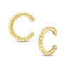 Thumbnail Image 1 of 13.2mm Beaded Ear Cuffs in 14K Gold