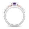Thumbnail Image 3 of Collector’s Edition Enchanted Disney The Little Mermaid 35th Anniversary Scallop Border Ring in Sterling Silver