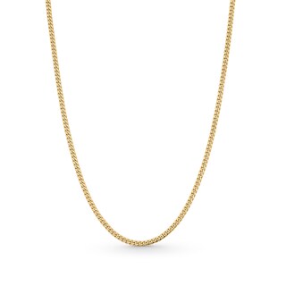 Main Image 1 of 3.0mm Miami Cuban Curb Chain Necklace in Hollow 10K Gold - 20”