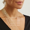 Thumbnail Image 4 of 4.8mm Diamond-Cut Figaro Chain Necklace in Solid 10K Gold - 22”