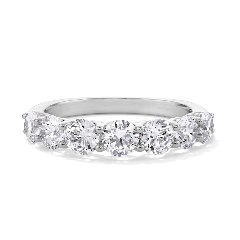 Main Image 1 of 2 CT. T.W. Certified Lab-Grown Diamond Seven Stone Anniversary Band in 14K Gold (I/SI2)