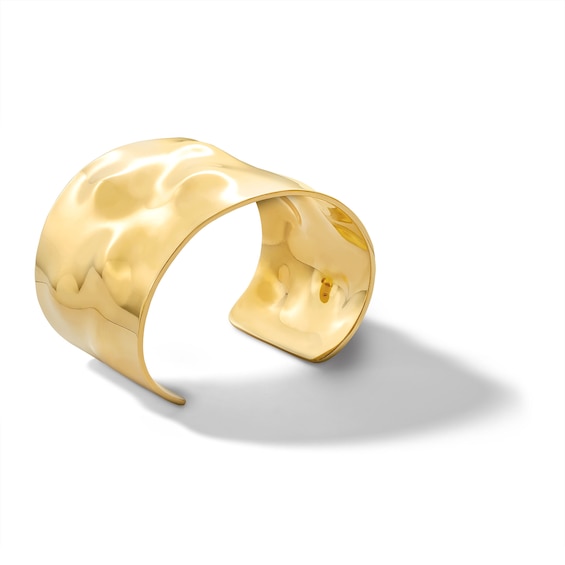 Zales x Soko Bahari Band Cuff in Brass with 24K Gold Plate - 6.06"