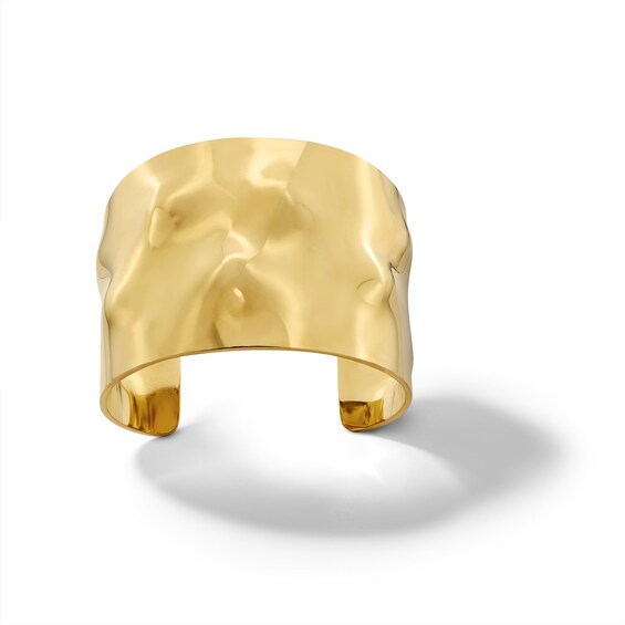 Zales x Soko Bahari Band Cuff in Brass with 24K Gold Plate - 6.06"