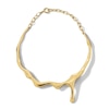 Thumbnail Image 1 of Zales x SOKO Triko Choker Necklace in Brass with 24K Gold Plate - 17.99"