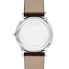 Thumbnail Image 3 of Men's Movado Museum® Classic Two-Tone PVD Brown Leather Strap Watch with Green Dial (Model: 0607893)