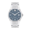 Thumbnail Image 1 of Men's Movado SE Automatic Watch with Textured Blue Dial (Model: 0607930)