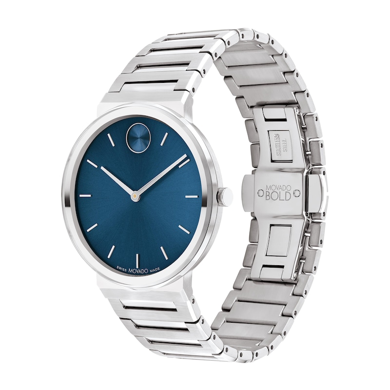 Main Image 2 of Men’s Movado Bold® Horizon Watch with Blue Dial (Model: 3601201)