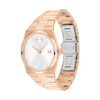 Thumbnail Image 2 of Ladies’ Movado Bold® Quest Rose-Tone IP Watch with White Dial (Model: 3601188)