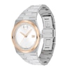 Thumbnail Image 2 of Ladies’ Movado Bold® Quest Two-Tone IP Watch with White Dial (Model: 3600946)