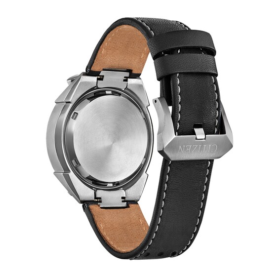 Menâs Citizen Eco-DriveÂ® Promaster Land Tsuno Chrono Super Titaniumâ¢ Strap Watch with Blue Dial (Model: Av0088-01L)