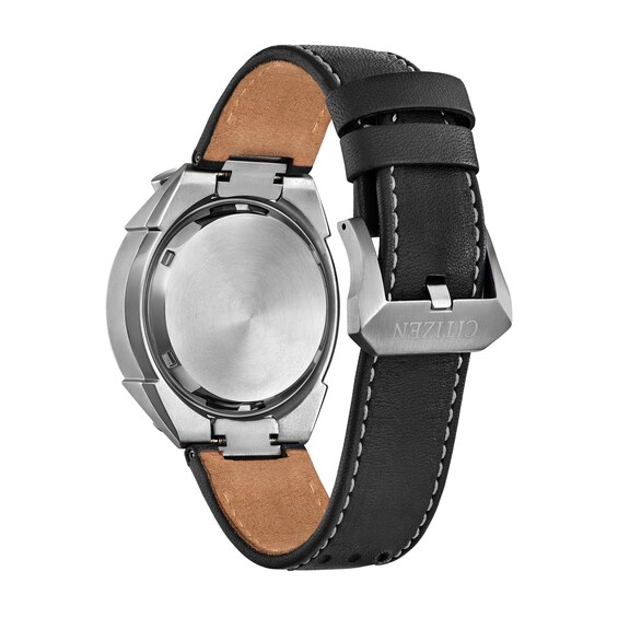 Menâs Citizen Eco-DriveÂ® Promaster Land Tsuno Chrono Super Titaniumâ¢ Strap Watch with Blue Dial (Model: Av0088-01L)