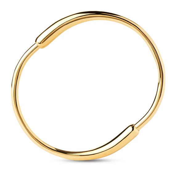 PDPAOLAâ¢ at Zales Graduated Loop Bangle in Brass with 18K Gold Plate - 6.83"