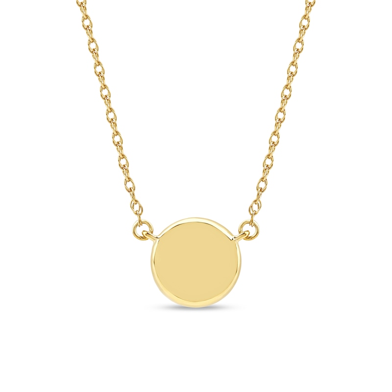 Main Image 3 of 1/8 CT. T.W. Multi-Diamond Necklace in 10K Gold