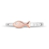 Thumbnail Image 6 of Collector’s Edition Enchanted Disney The Little Mermaid 35th Anniversary Fish Three Piece Ring Set in Sterling Silver