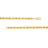 Thumbnail Image 2 of 4.4mm Round Rope Chain Necklace in Solid 14K Gold - 26"