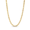 Thumbnail Image 1 of 4.4mm Round Rope Chain Necklace in Solid 14K Gold - 24"