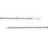Thumbnail Image 2 of 4.4mm Round Rope Chain Necklace in Solid 14K White Gold - 26"